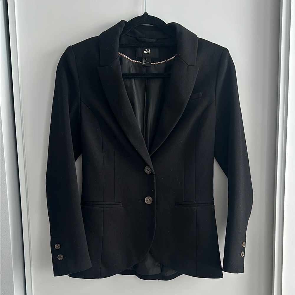 H&M Women's Black Blazer Jacket